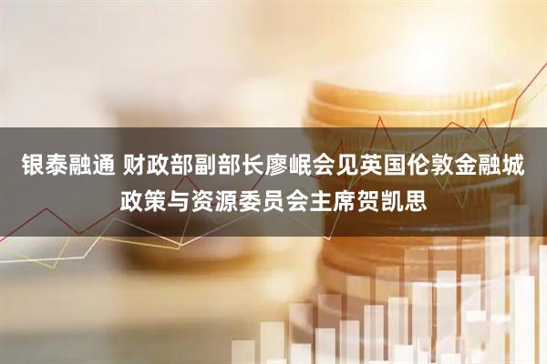 银泰融通 财政部副部长廖岷会见英国伦敦金融城政策与资源委员会主席贺凯思